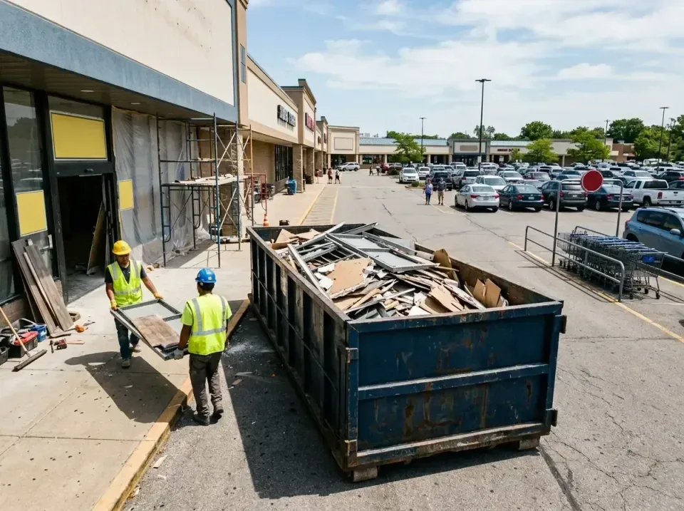 retail-store-renovation-debris-003 — frequently asked questions, Roll-off Dumpster Rentals in Centralia, IL